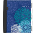 Staples 2026-2027 Medallions Weekly/Monthly Academic Planner - 8-5/8" H x 6-7/8" W - Assorted - Bilingual-Polypropylene cover in assorted medallion cover colours (colour choice not available online)