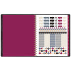 Mead Undated West Village 12 Month Large Weekly/Monthly Fabric Hard Cover Planner - 11" H x 9" W - Bilingual-8