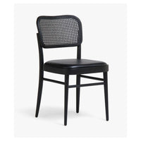 Plata Imports Freya Cane Dining Chair-Modern cane backrest