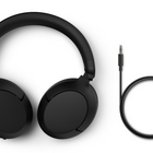 Philips TAH6000 Over-Ear Headphones - Black-Bluetooth 6.0 - Compatibility with the latest Bluetooth 6.0 devices lets you stream without annoying dips in the sound, and you can connect to two devices at once. Android Fast Pair and Microsoft Swift Pair are supported too.
