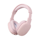 Basic Tech Wireless Over The Ear Headphones - Pink-32 ft. Bluetooth signal range