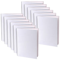 Ashley Young Authors Blank Hardcover Book - White - 5" x 4" Portrait - 14 Sheets/28 Pages - 12 Pack-Great for young authors, gifts, classroom memories, self accomplishment & more, measures 5" x 4"