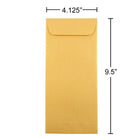 JAM Paper #10 Policy Envelopes, 4 1/8 x 9.5, Stardream Metallic Gold, 500 Pack (1261602H)-4