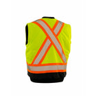 Forcefield Re-Engineered 4-in-1 Hi Vis Safety Parka - XL - Lime Yellow-Total compliance with the newest ANSI standard: ANSI 107-2015, Orange and Lime meet Type R Class 3