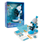 Discovery Kids Microscope Set - Early Explorers-Equipped with a built-in light to provide clear, consistent observations under any condition