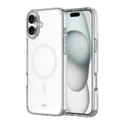 AXS ULTRA CLEAR Magnetic Drop-tested Case for Apple iPhone 16 Plus - Clear-Anti-UV material offers a crystal clear design