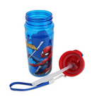 Danawares Marvel Spider-Man Push Water Bottle - 500 ml-Easy to wash, top rack dishwasher safe