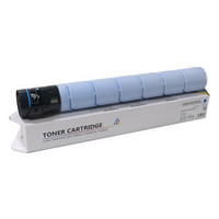 CET Konica Minolta Bizhub C458/558/ Develop ineo +458/+658/Olivetti d-Color MF-554/654 TN-514C/B1207 Toner Cartridge - Standard Yield - Cyan-Color: Cyan