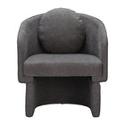 Zuo Olya Accent Chair - Truffle Grey-Comfy and durable polyester fabric