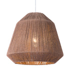 Zuo Impala Ceiling Lamp - Brown-Designed for hardwired installation with standard mounting bracket and hardware included