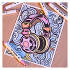 Crayola Colour Collections Dual-Tip Alcohol-Based Markers - Pastels Edition - 8 Pack-mindful activity for adults: unplug, unwind, and rediscover the joy of colouring - your stress-free creative ritual starts here
