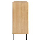 Modway Chaucer 5-Drawer Chest - Oak-Adjustable Feet