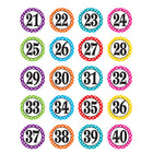 Teacher Created Resources Polka Dots Numbers Stickers - 6 Packs of 120-4