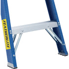 Featherlite 6300 Series 6' Industrial Duty Fiberglass Stepladder-Base Width: 21.88"
