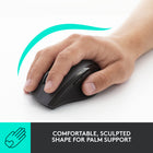 Logitech Marathon M705 Wireless Mouse - Black-Hyper-fast scrolling lets you fly through long documents and Web pages with a single spin of a nearly frictionless metal scroll wheel
