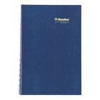 Blueline 2027 CoilPro Daily Planner with Hard Cover - 8" x 5" - Assorted Colours - Bilingual-Twin-wire binding with hard lizard cover