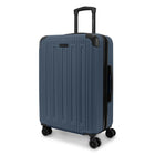 Swiss Mobility JFK Collection 26" Hardside spinner luggage - Blue-Made of ABS/PC