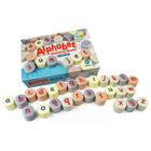 Yellow Door Alphabet Stamping Stones - Lowercase-These chunky Alphabet Stamping Stones offer an appealing, tactile approach to developing early literacy skills.