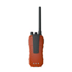 Cobra Bluebound 650 VHF Hand Held Marine Radio - White/Orange-IPX7 Waterproof for reliable maritime usage, Day/Night LCD display for easy viewing in all conditions 