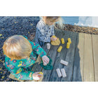 Yellow Door Let's Roll - Pond Life Rollers - Set of 6-Made from our durable stone mix, each set contains six rollers (each measuring approximately 3" x 1-1/4") and are easy to clean. Safe for age 2+.