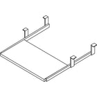 Office Star Napa Collection Keyboard Tray, Cherry-Impact-resistant 3mm PVC edges