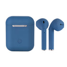 Basic Tech TWS True Wireless Ear Buds - Sea Blue-Built-in microphone