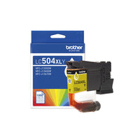Brother Genuine LC504XLYS Ink Cartridge - High Yield - Yellow -High yield ink cartridge, print up to 1,000 pages