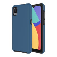 AXS PROTech Dual-Layered Anti-Shock Case with Military-Grade Durability for TCL A30 - Cobalt Blue-Shock resistant