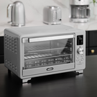 Salton NuRetro Digital Air Fryer Toaster Oven - Metallic Silver-9