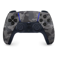 Sony PlayStation 5 DualSense Wireless Controller - Grey Camo-Feel physically responsive feedback to your in-game actions with dual actuators which replace traditional rumble motors