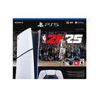 PlayStation 5 Slim Digital Edition Console NBA 2K25 Bundle-Slim Design: With PS5 Digital Edition, players get powerful gaming technology packed inside a sleek and compact console design