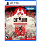 Cult of the Lamb: Definitive Edition for PlayStation 5-Build your flock: Collect and use resources to build new structures, perform dark rituals to appease the gods, and give sermons to reinforce the faith of your flock