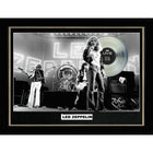 Led Zeppelin Live with Platinum LP - Framed Print - 28" x 38"-Premium music memorabilia