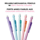 BIC Extra Smooth Mechancial Pencil - 0.7mm - Pastel - 24 Pack-The smooth dark writing lead is perfect for the classroom, standardized tests, and back to school