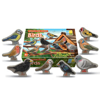 Yellow Door Sensory Play Stones - Birds - Set of 8-This stunning collection of eight realistic birds is perfect for all sorts of outdoor adventures!