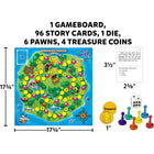 Learning Well Games Context Clues - Pirate Treasure Game - Red Levels 2.0-3.5 -Winning is based on knowledge and skills, not random factors