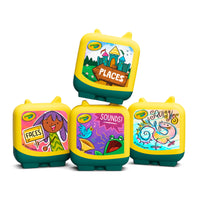 tonies Clever tonies: Crayola Adventures 4-Piece Set-Each Clever Tonies set explores fascinating topics with audio adventures that make learning fun.