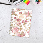 AT-A-GLANCE 2027 Small Weekly/ Monthly Planner - 8-½" H x 6" W - Badge Floral - Bilingual-13 tabbed monthly pages