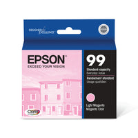 Epson T099 Ink Cartridge - Standard Capacity - Light Magenta-Get standard-yield capacity per ink cartridge while enjoying cost savings