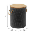 Zuo Beban Side Table - Natural/Black-3 year limited warranty