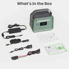 Yoshino B330 SST Solid-State Portable 330W Continuous Power Station-POWER ON THE GO - Whether you are out camping, on an adventure, or in the middle of an emergency, this portable power station weighs only 9.9 lbs. and provides a great source of power when all else fails. Featuring a built-in aluminum carry handle and mobile app for remote access - connecting via Wi-Fi or Bluetooth. Quiet with zero gas emissions and harmful fumes, keeping you connected, always.