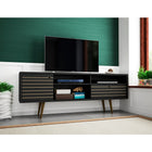 Manhattan Comfort Liberty 70.86" TV Stand, Black (202AMC8)-Upon Assembly, Measures: 70.86 in. Length, 26.57 in. Height, 15.19in. Depth.