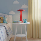 Xtricity Chanterelles Decorative LED Portable Touch Table Lamp - Red-3CCT selectable color temperature: Soft White, Daylight, and Cool White