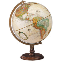 Replogle Lenox 12" Antique Ocean Desk Globe - French-Up to date political antique ocean map