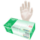 Ronco VE1 Vinyl Gloves - Clear - Large - 100 Pack-Clear