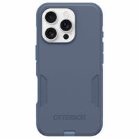 OtterBox Commuter MagSafe iPhone 16 Pro - Baby Blue Jeans-Precision designed opening for easy interaction with Camera Control