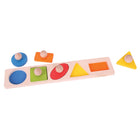 Bigjigs Toys Shape Matching Puzzle-Enable your child to identify different shapes