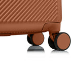 Champs Iconic II 20" Carry-on Luggage Case - Rose Gold-8 360-Degree Spinner Wheels