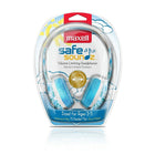 Maxell Kids Volume Limiting Headphones, Blue (SAFE2-B3)-Up to 75 decibels max sound output