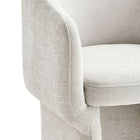Modway Verity Barrel Back Chenille Dining Armchair - Ivory-10